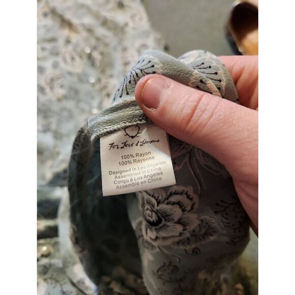 FOR LOVE & LEMONS MONTANA sleeveless MAXI dress IN MINT ROSE sz Small - Picture 3 of 4